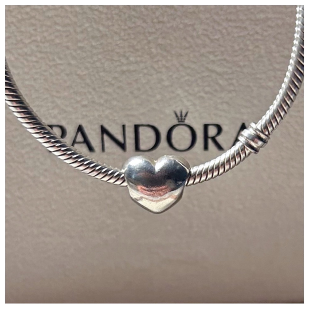 Retired PANDORA Heart Charm | 925 ALE #790137 - Picture 3 of 5